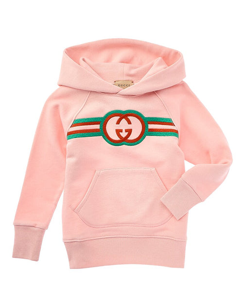 Gucci Embroidered Hoodie Bluefly