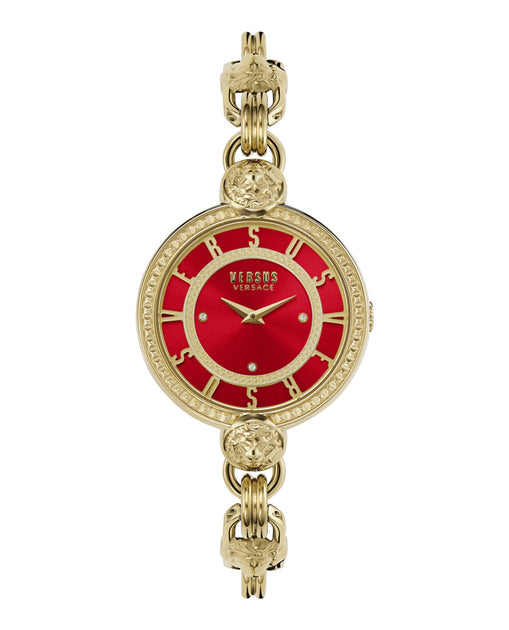 Versus Versace Womens Les Docks Gold 36mm Bracelet Fashion Watch – Bluefly