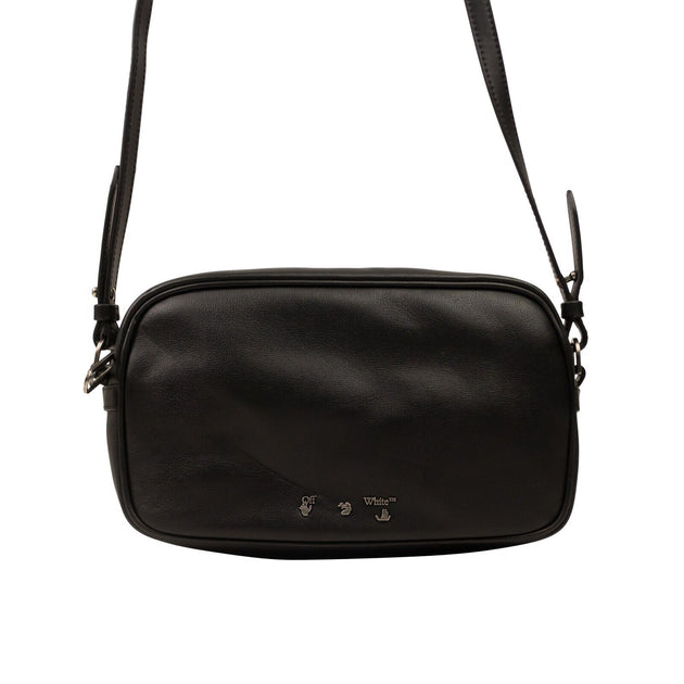 Off-White c/o Virgil Abloh - Women's Small Shoulder Bag - Black - Leather