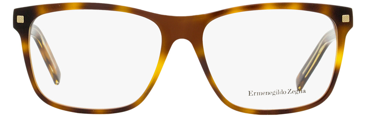 Ermenegildo Zegna Rectangular Eyeglasses EZ5170 052 Havana 56mm 5170 –  Bluefly