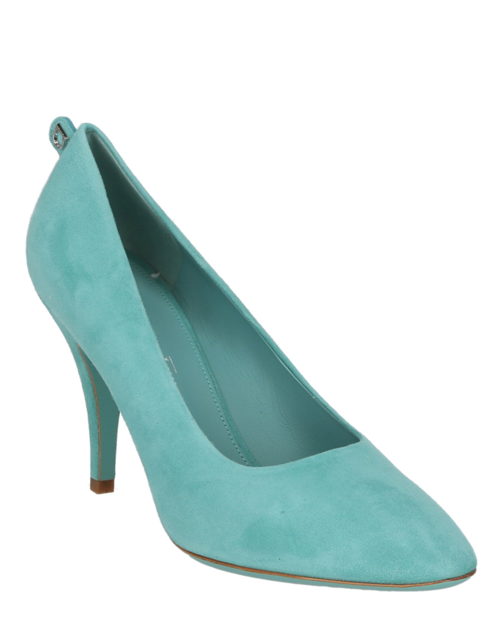 Ferragamo Womens Judy Suede Pumps