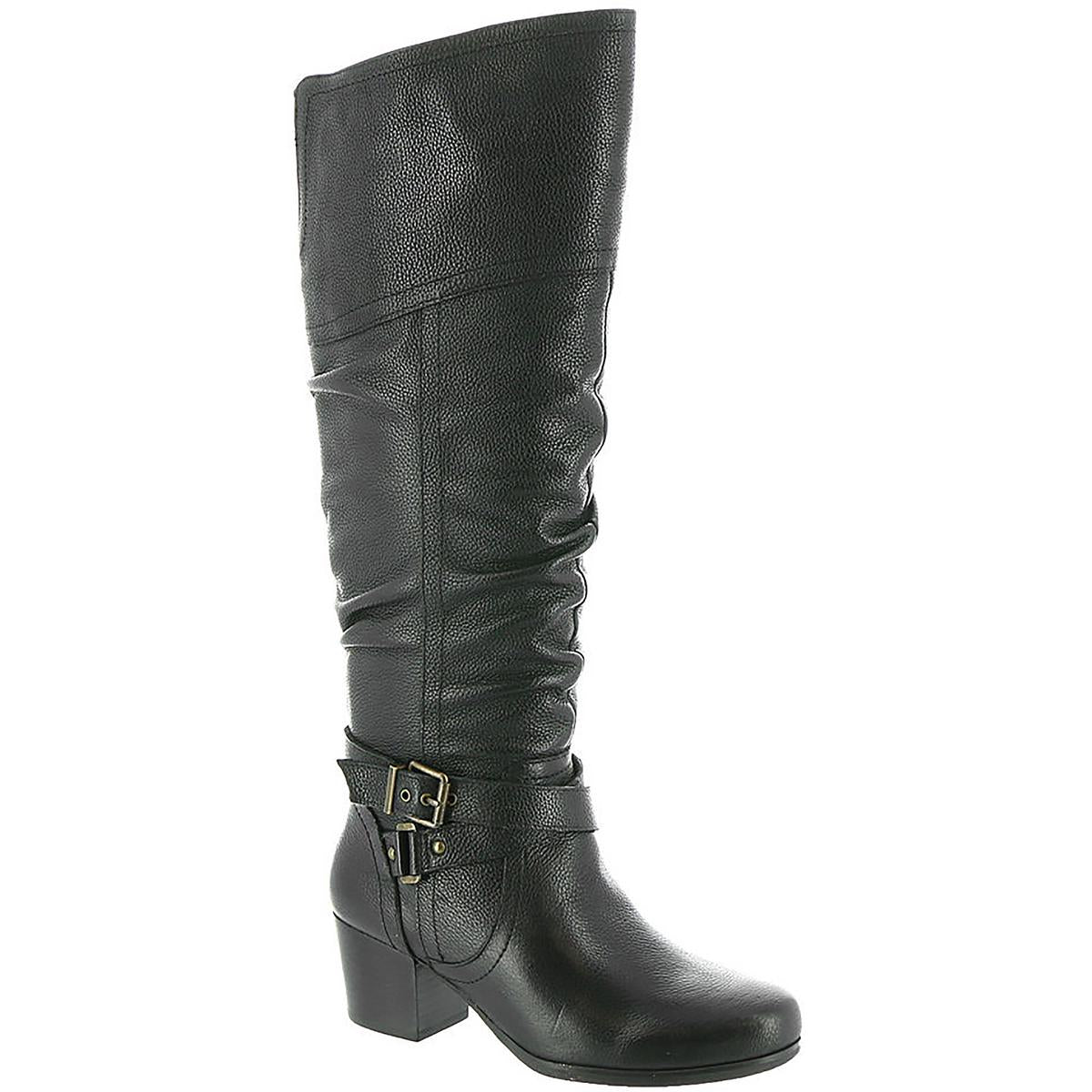 Array Womens Dakota Leather Knee-High Riding Boots