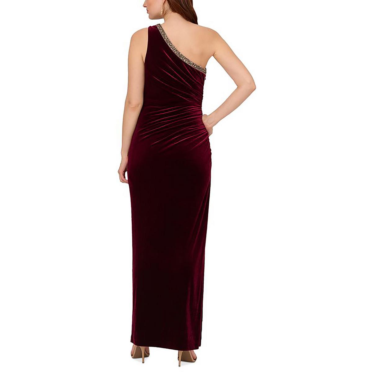 Womens Velvet Maxi Evening Dress