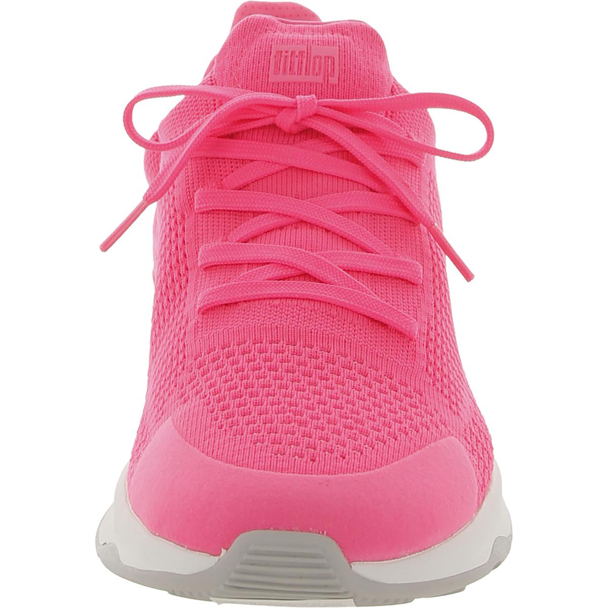 Vitamin FFX Womens Knit Neon Casual And Fashion Sneakers