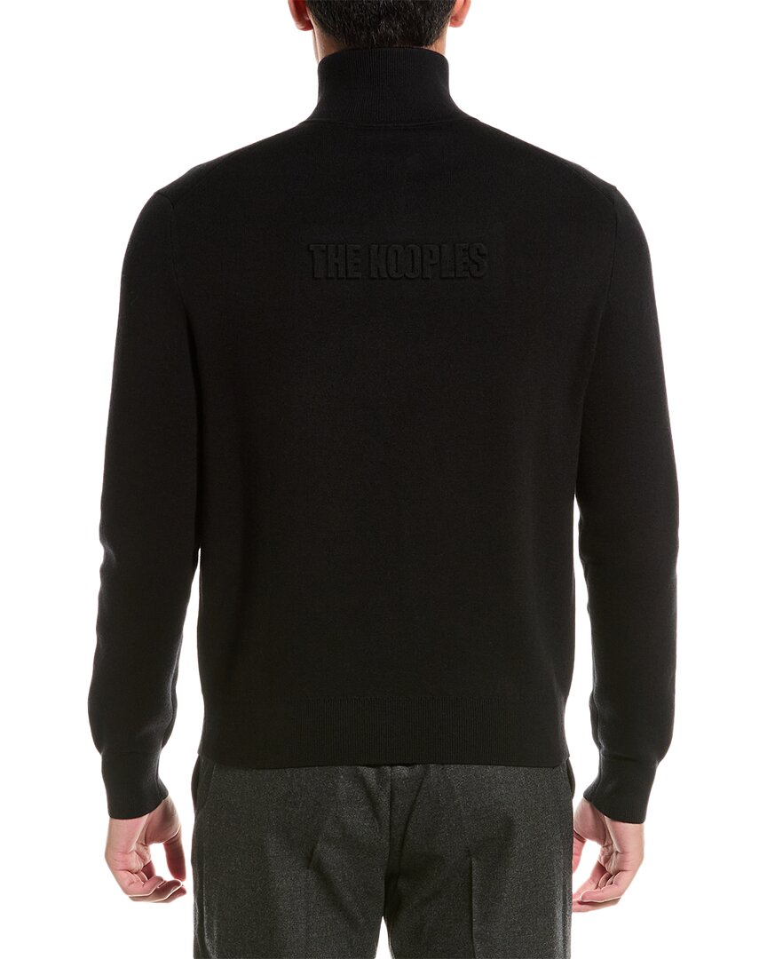 The Kooples Wool-Blend Funnel Neck Sweater