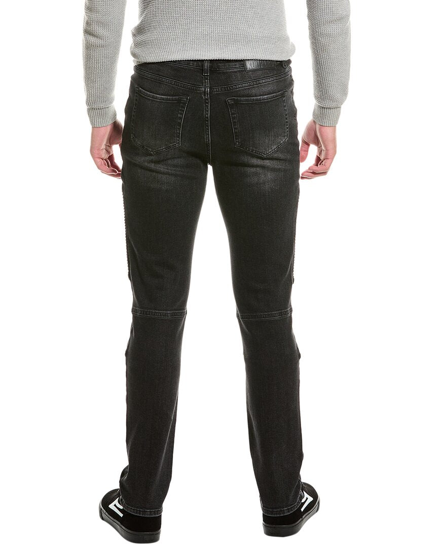 The Kooples Black Moto Skinny Jean