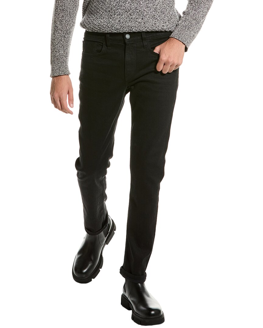 Current/Elliott The Waylon Raw Resin Black 3D Jean