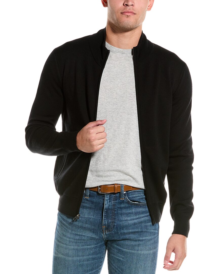 Bruno Magli Marled Wool Bomber Jacket