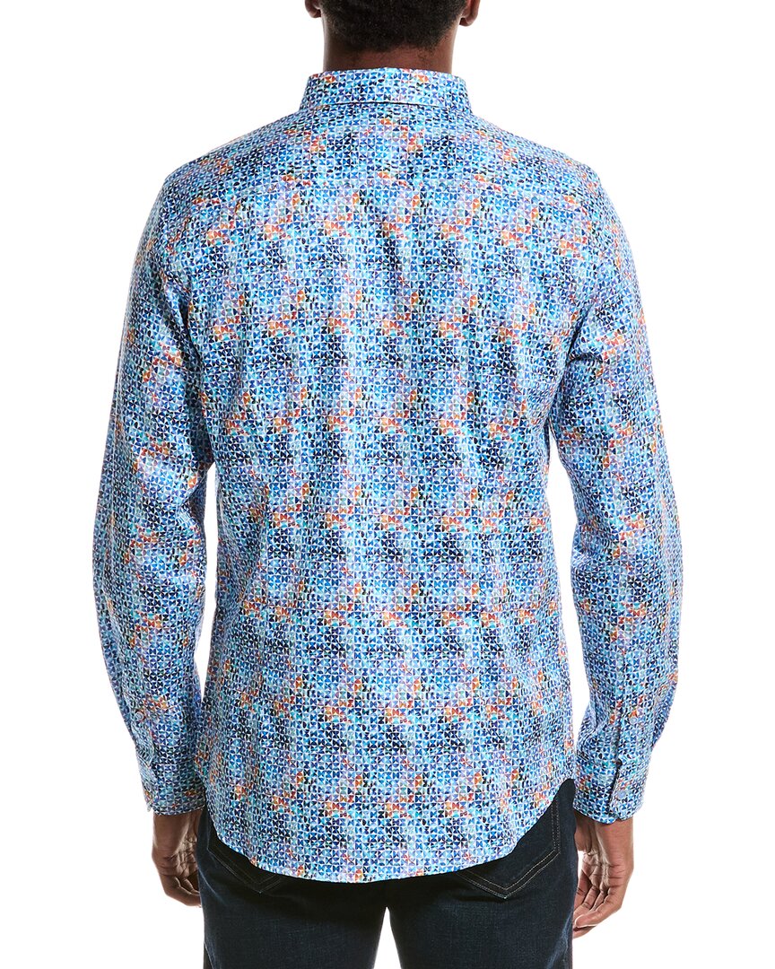 Robert Graham Venlow Tailored Fit Woven Shirt