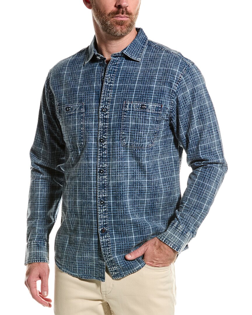 Tommy Bahama Blue Sea Plaid Shirt