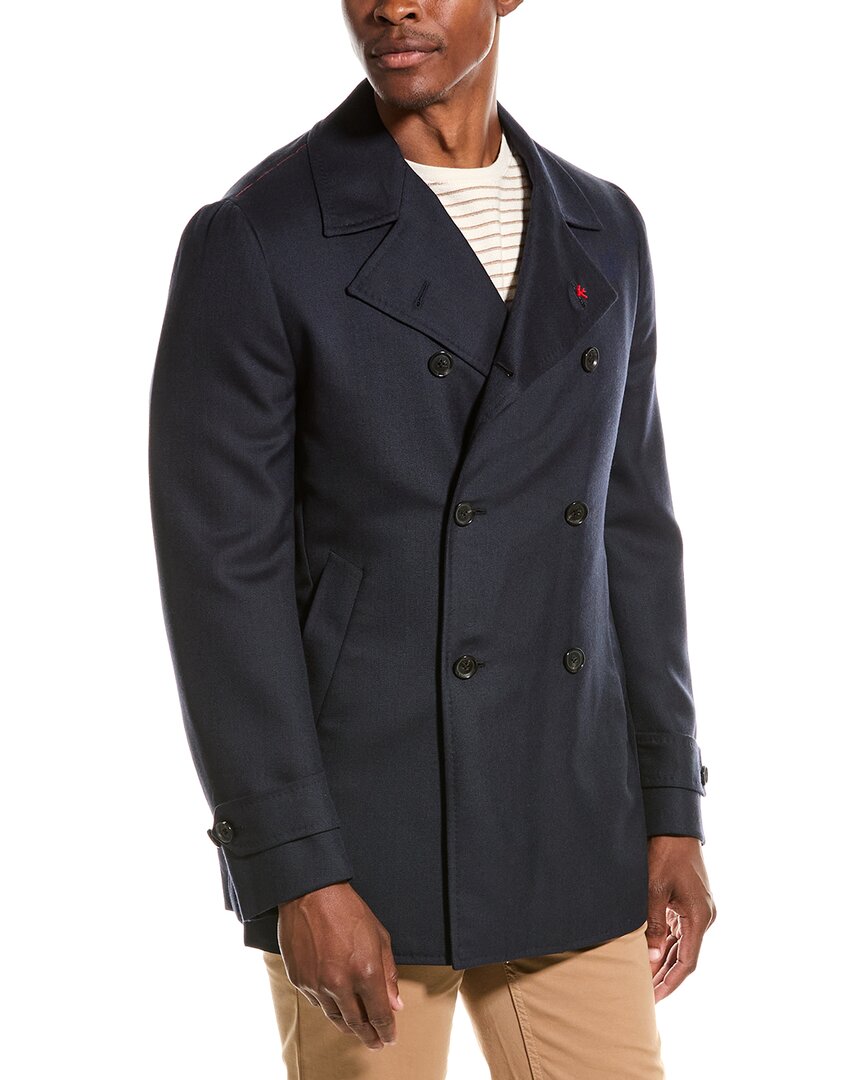 Isaia Wool & Cashmere-Blend Jacket