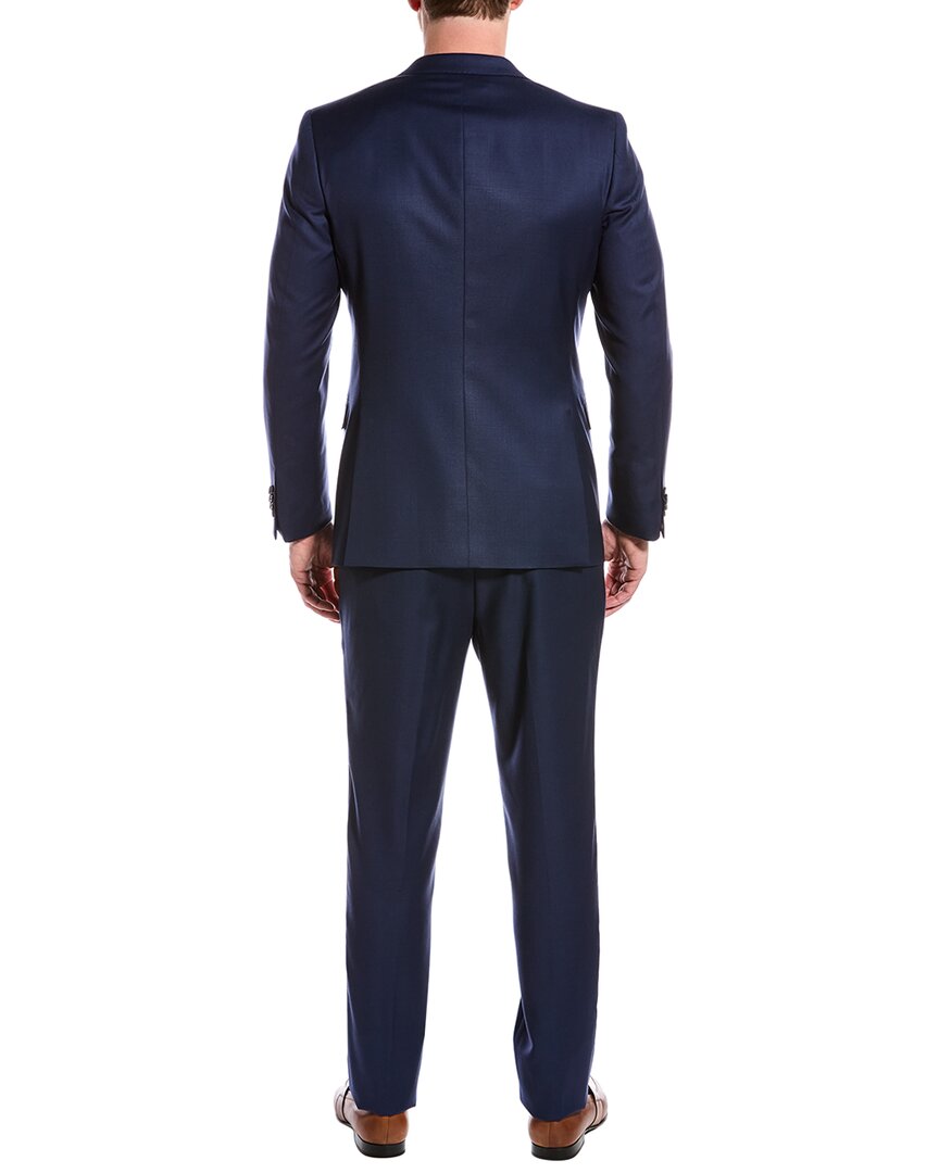 Cavalli Class 2Pc Slim Fit Wool Suit