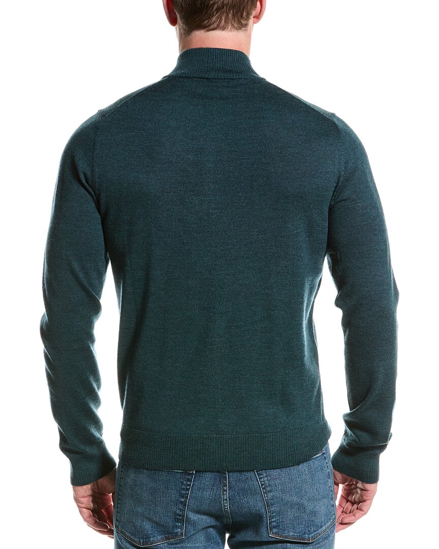 Mette Merino Wool Mock 1/4-Zip Sweater