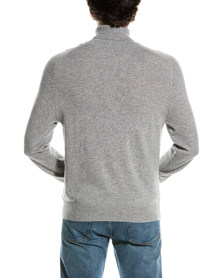 Kier+J Turtleneck Wool & Cashmere-Blend Sweater