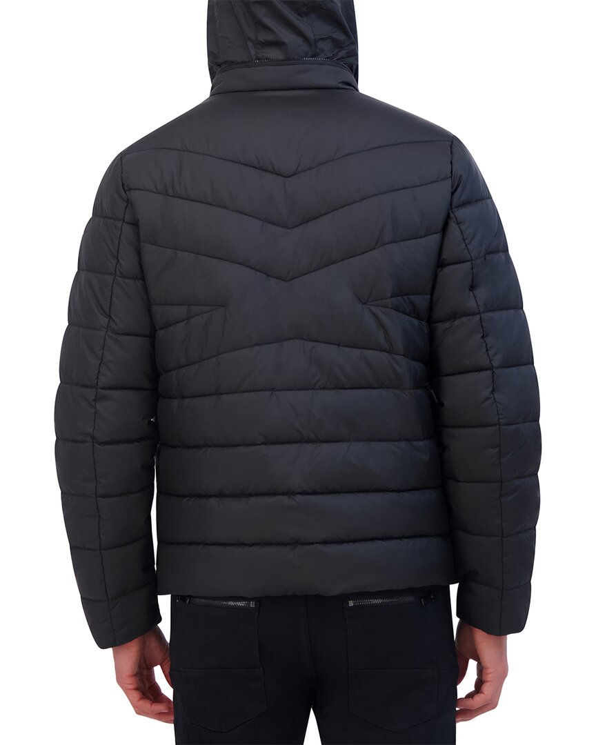 Kenneth Cole Mixed Quilted Packable Puffer Jacket