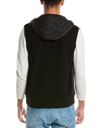 Raffi Quilted Zip Wool-Blend Hoodie Vest2