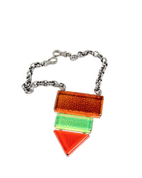 Bottega Veneta Multicolor Plexiglass Necklace12