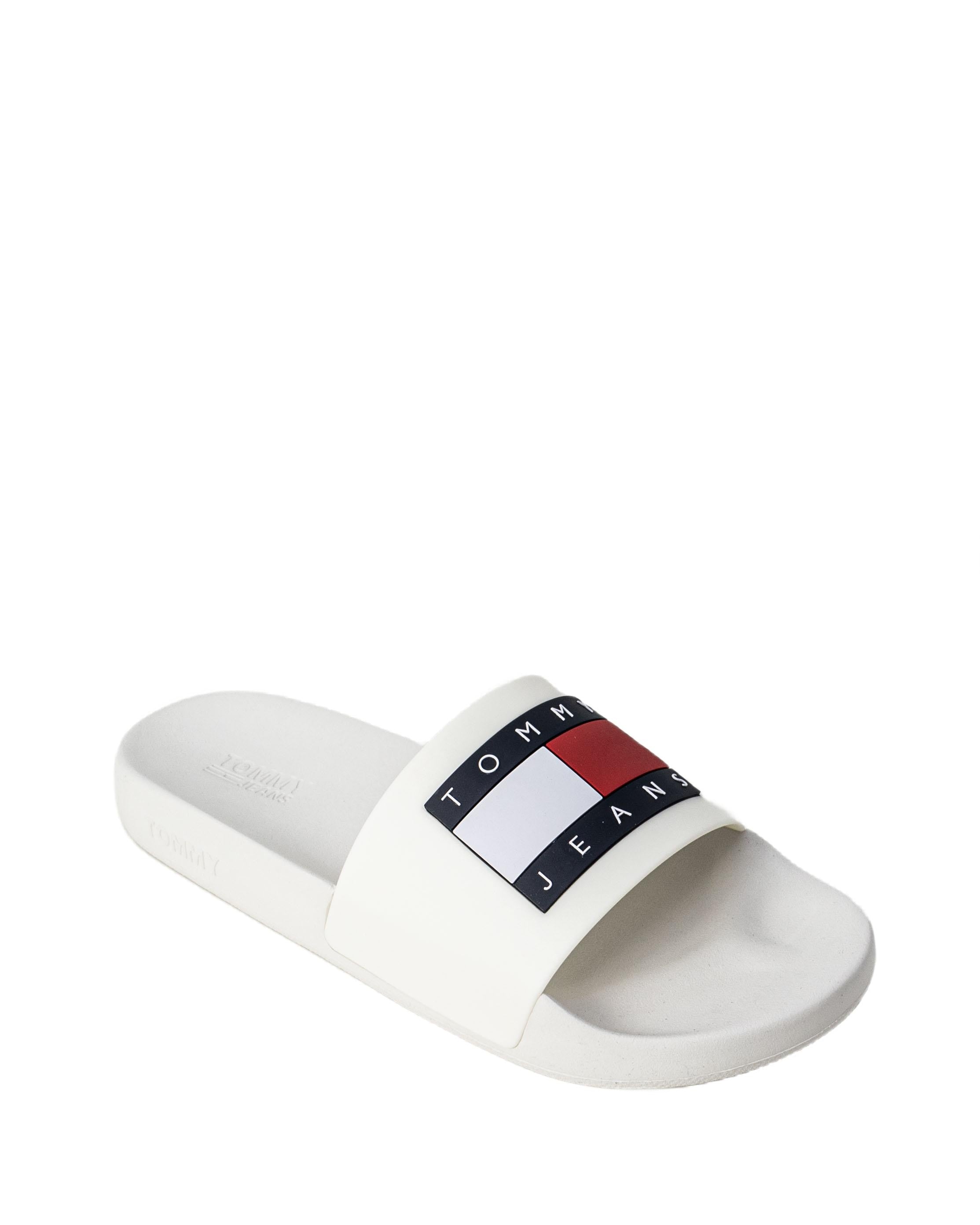 Tommy Hilfiger Jeans  Mens Flag Slide Sandals