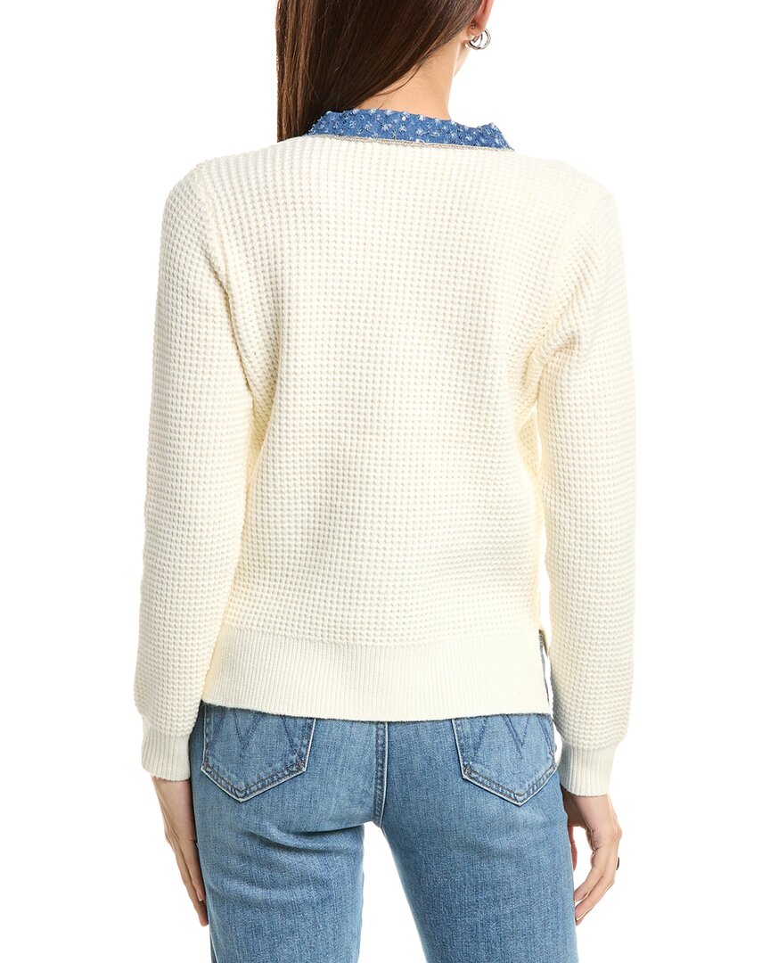 Nanette Nanette Lepore Waffle Knit Cardigan