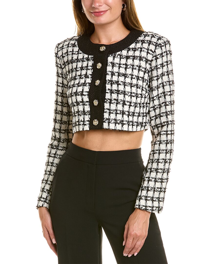 Alexia Admor Clara Cropped Tweed Jacket