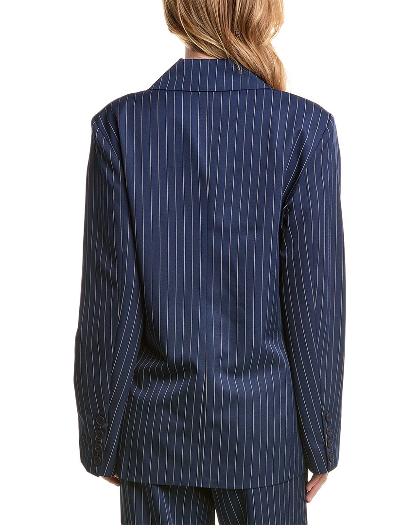 Alexia Admor Indigo Oversized Blazer2