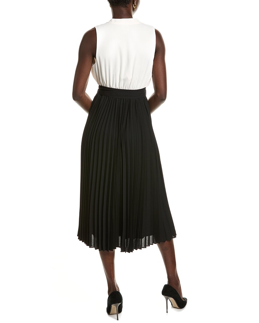 Anne Klein Pleated Midi Dress