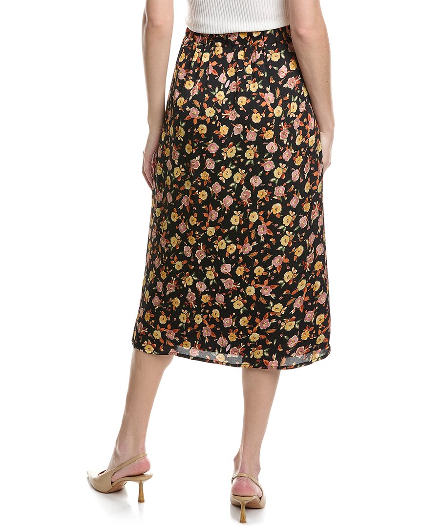 Tahari Asl Floral Midi Skirt