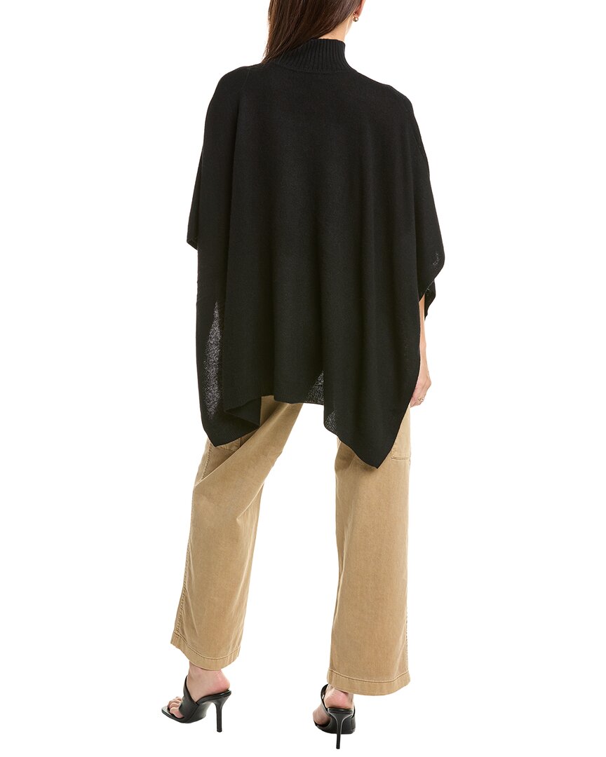 Amicale Cashmere Funnel Neck Cashmere Poncho