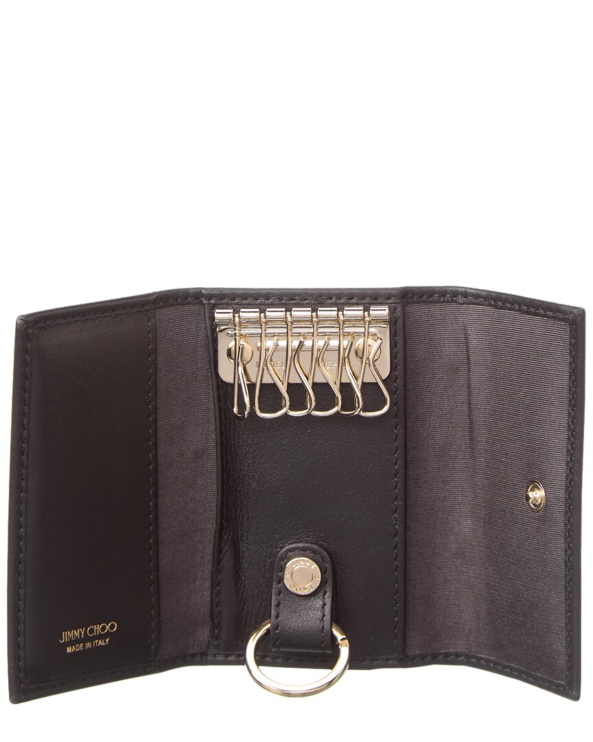 Jimmy Choo Neptune Leather Key Case