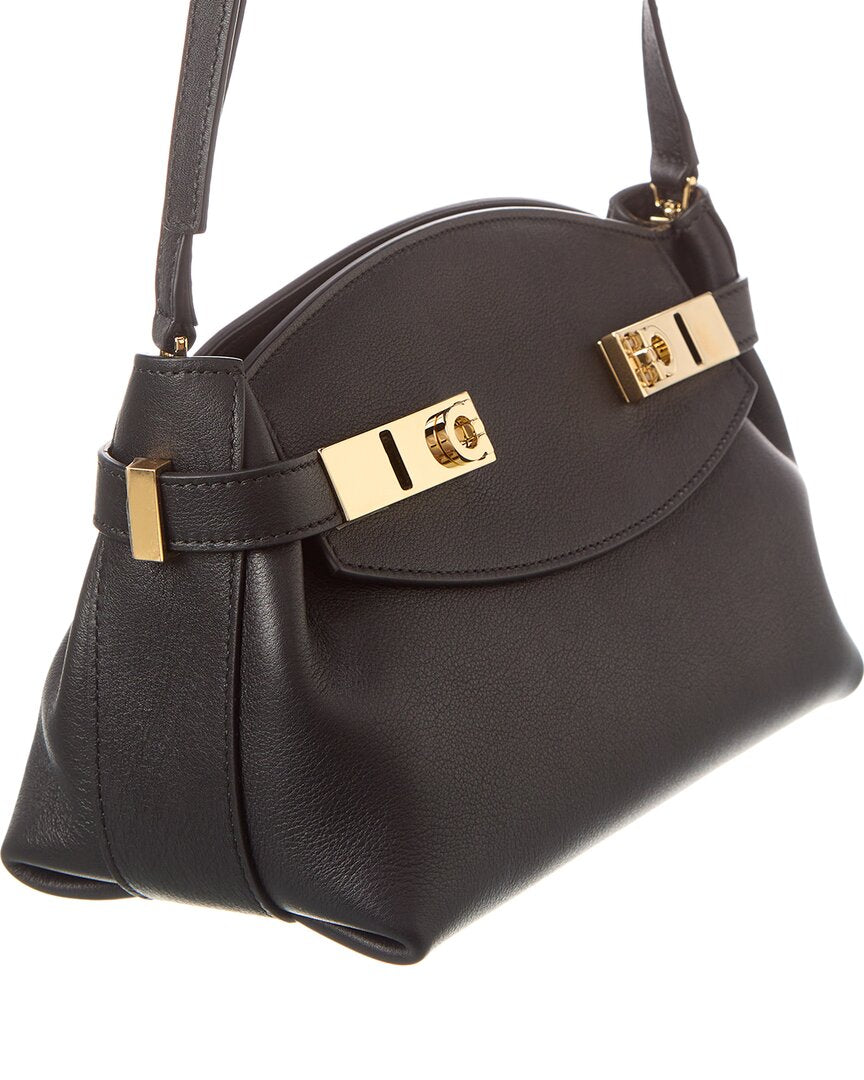 Ferragamo Hug Leather Crossbody