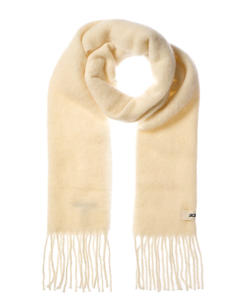 Jacquemus L'echarpe Carro Mohair & Wool-Blend Scarf