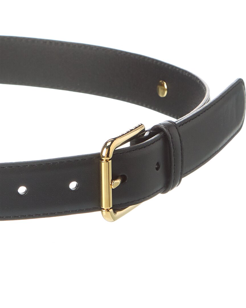 Dolce & Gabbana Kim Lettering Leather Belt