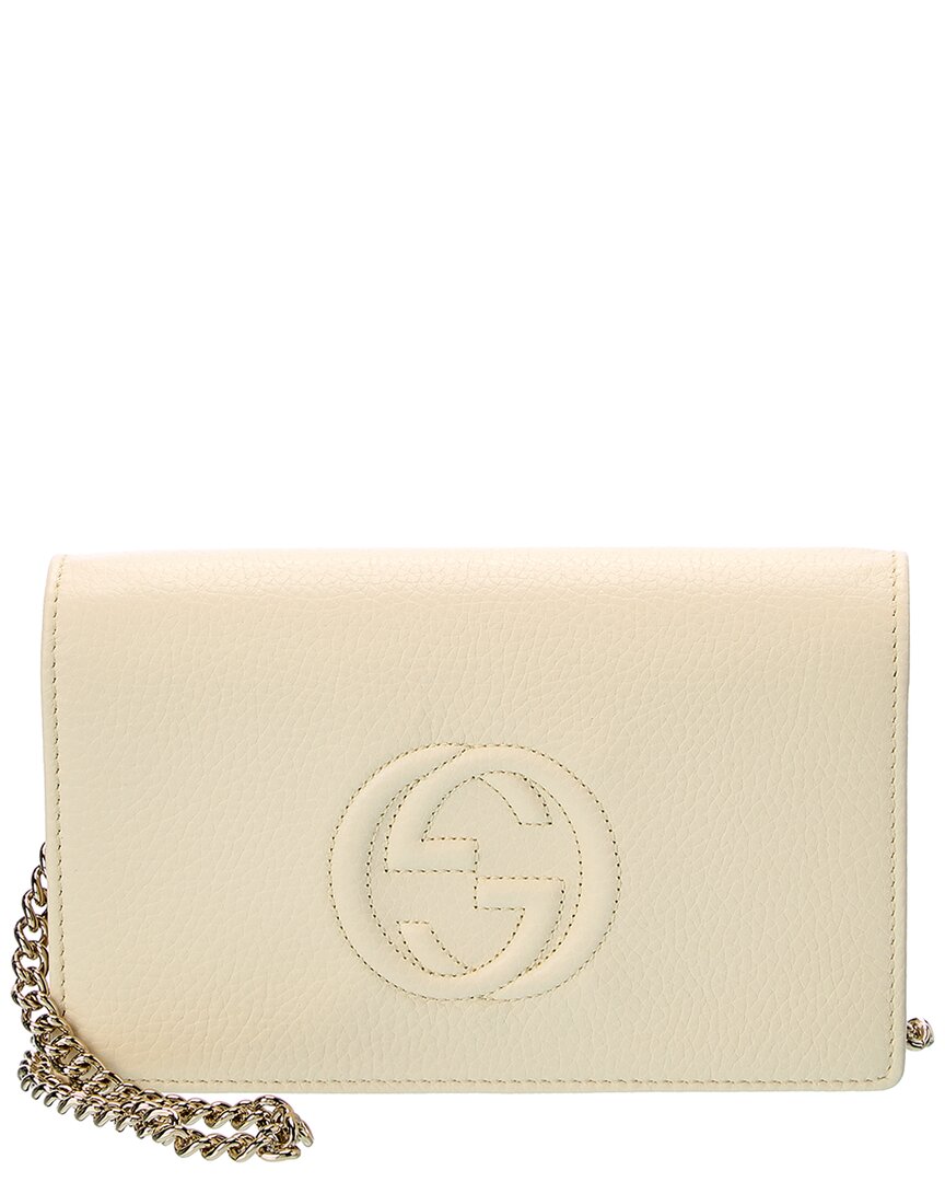 Gucci Soho Leather Wallet On Chain