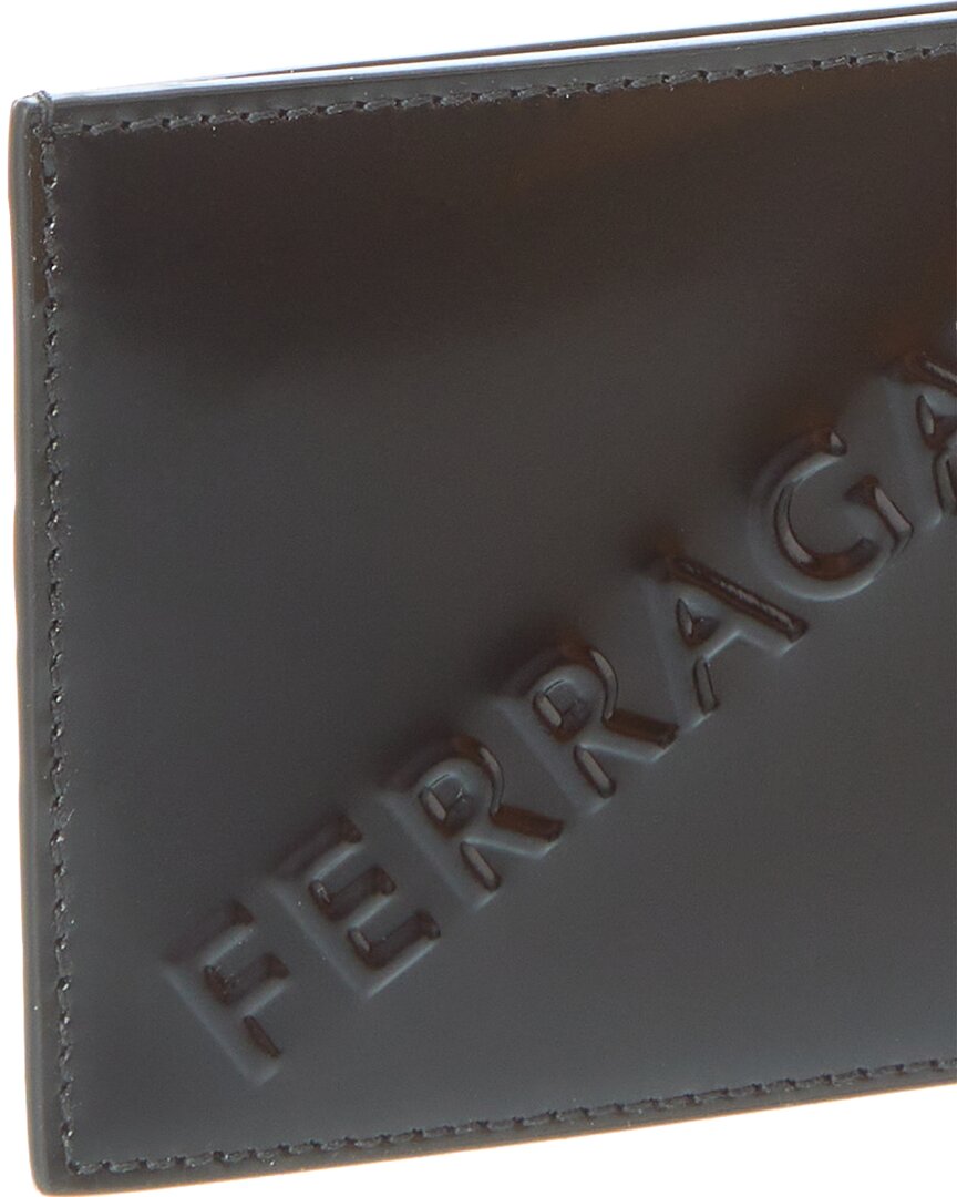 Ferragamo Logo Leather Card Holder