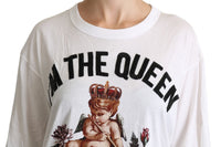 Gorgeous Dolce & Gabbana White Round Neck T-Shirt10