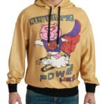 Dolce & Gabbana  Men's Super Pig Sweatshirt in Gold