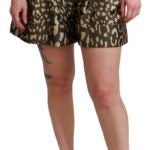 Dolce & Gabbana  Leopard Print High-Waisted Shorts