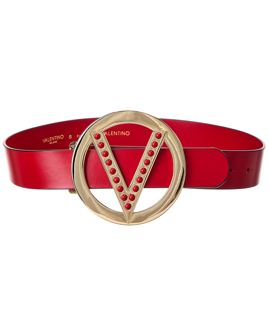 Valentino By Mario Valentino Giusy Forever Leather Belt