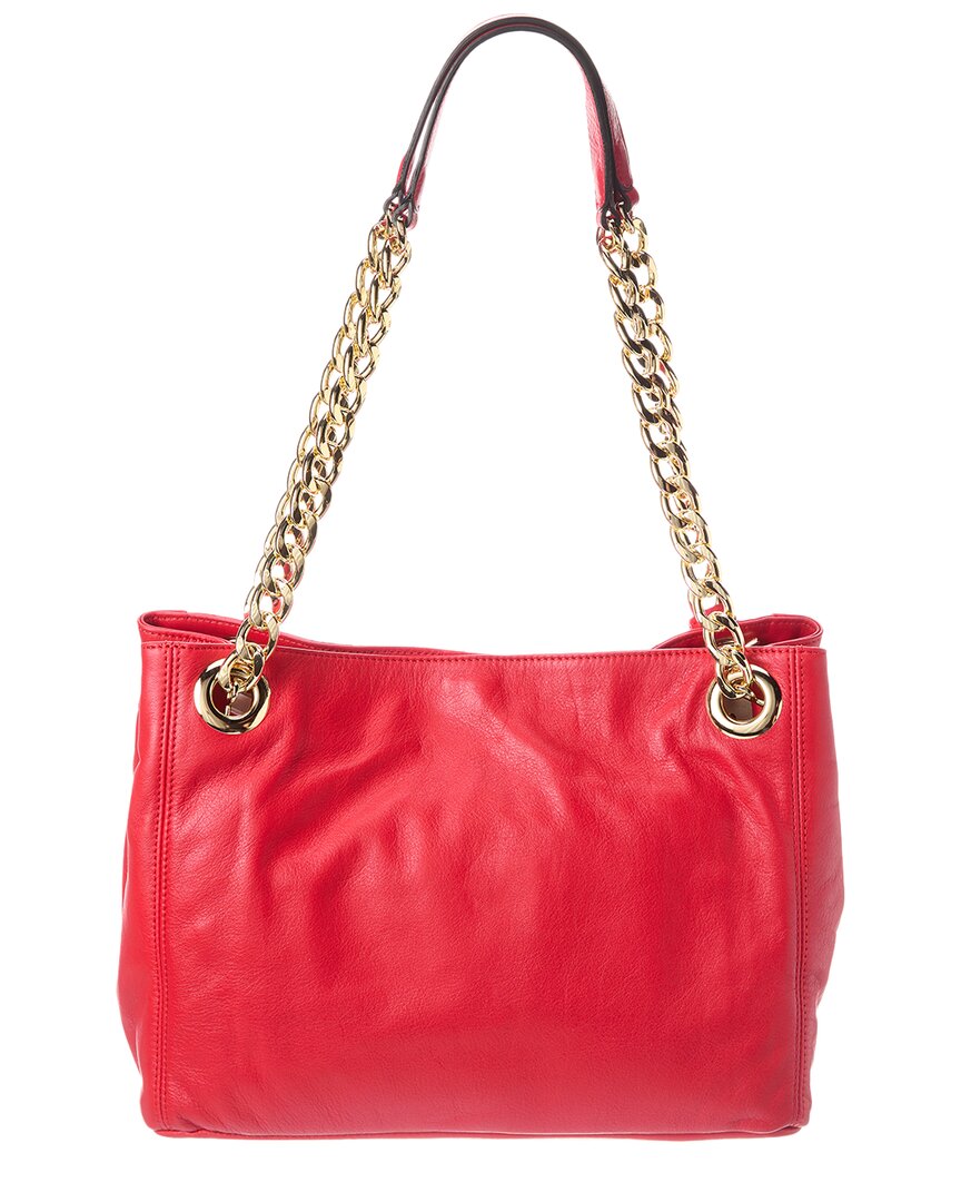 Valentino By Mario Valentino Luisa Diamond Leather Shoulder Bag