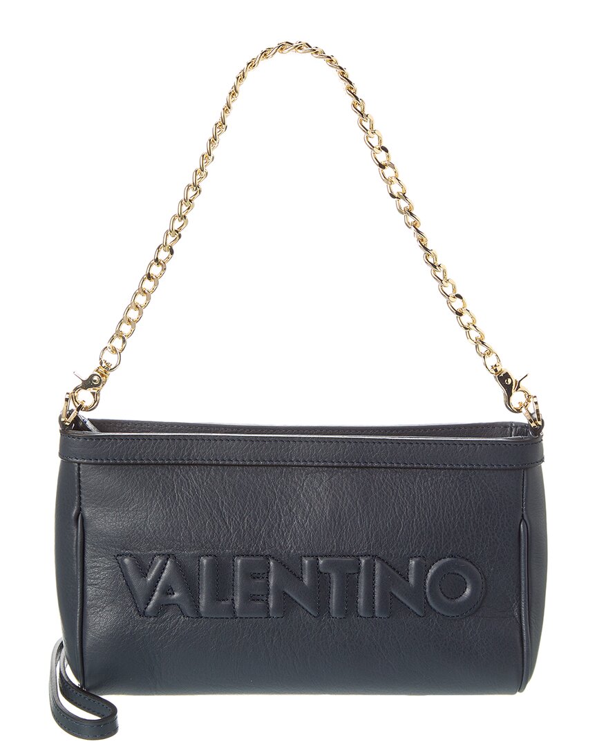 Valentino By Mario Valentino Celia Embossed Leather Shoulder Bag