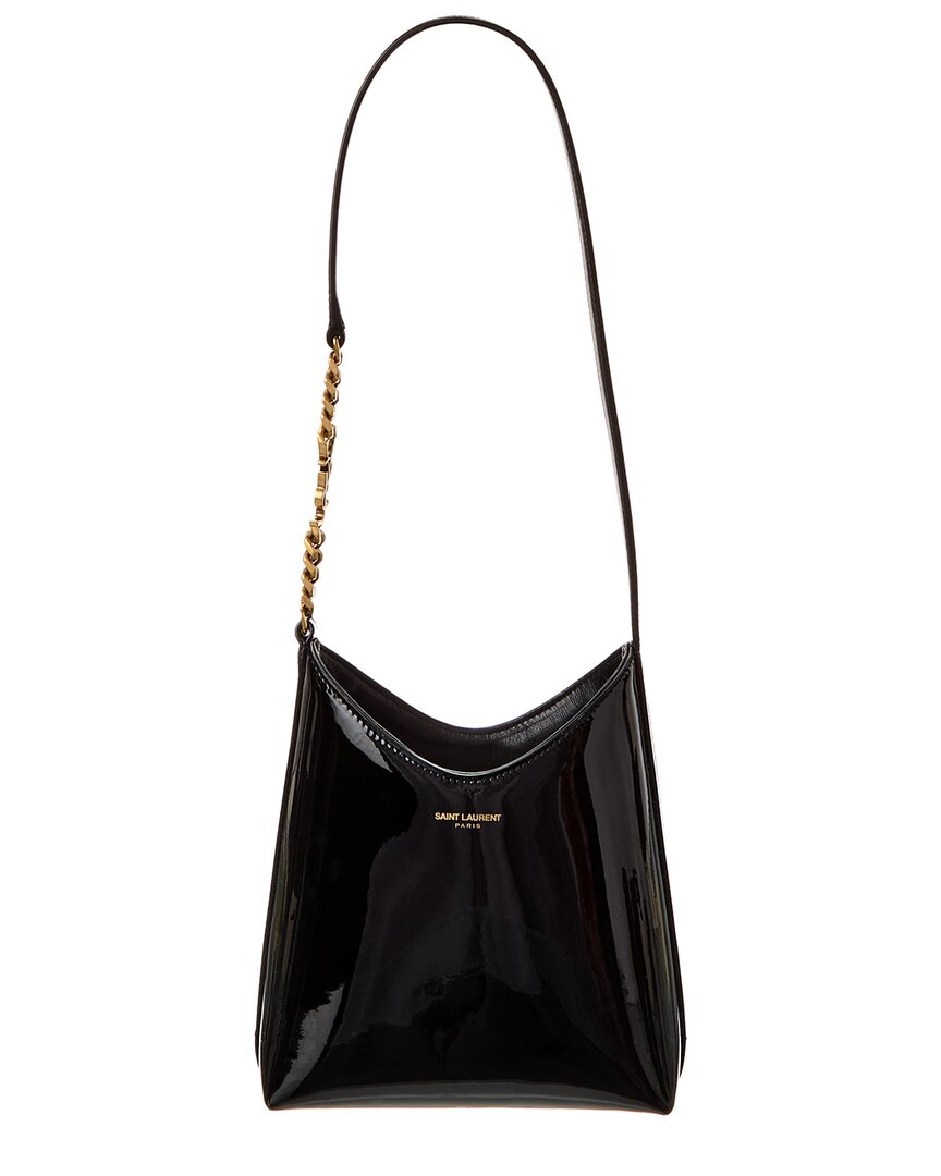 Saint Laurent Rendez Vouz Mini Patent Hobo Bag1