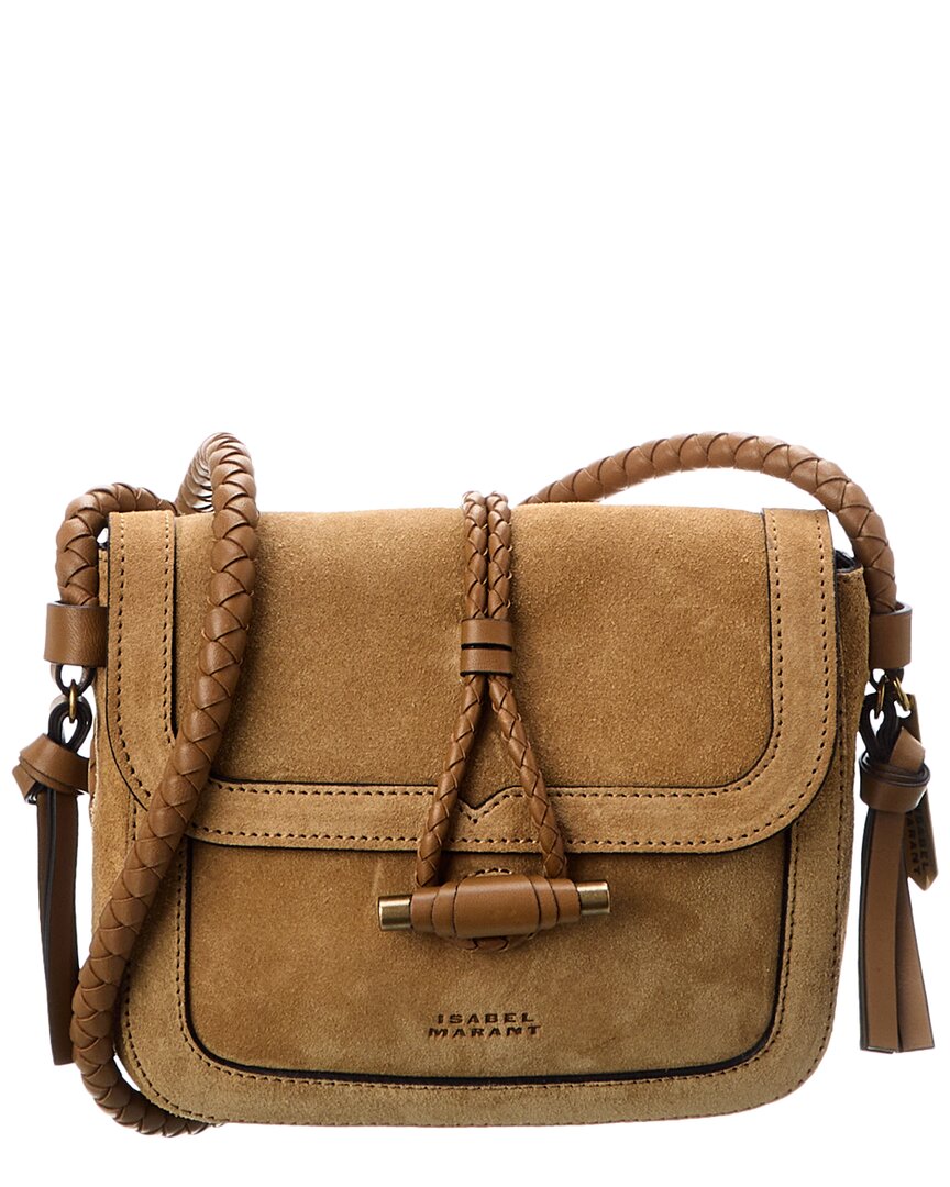 Isabel Marant Vigo Flap Suede Shoulder Bag1