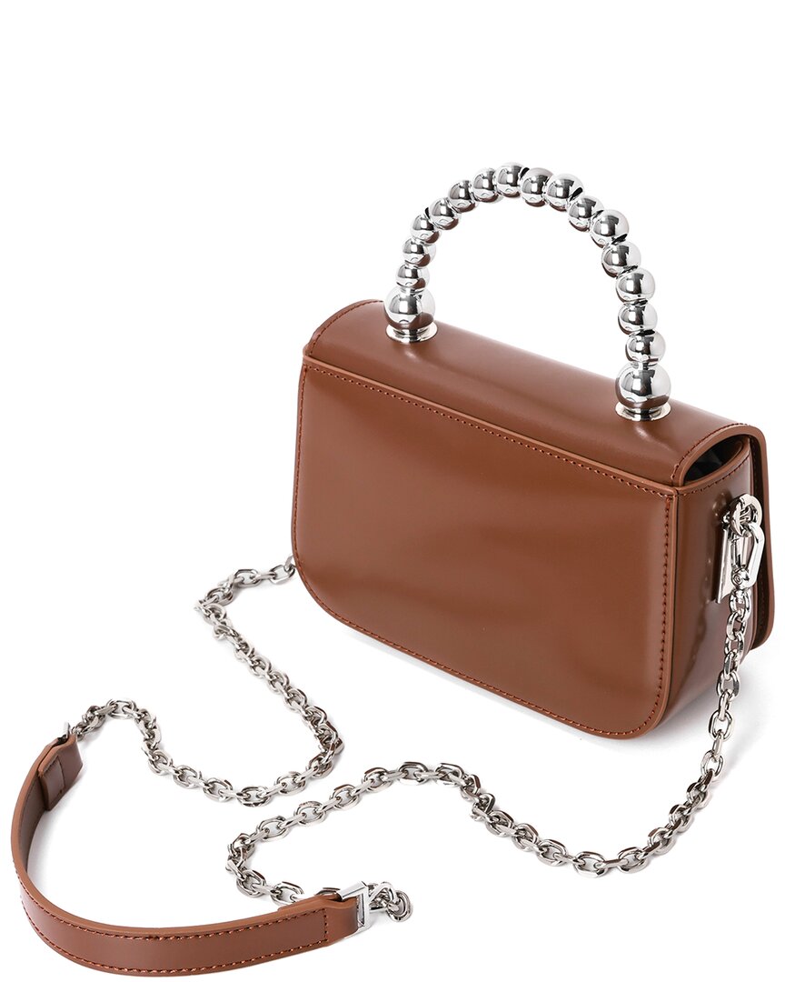 Tiffany & Fred Paris Top Handle Leather Crossbody2