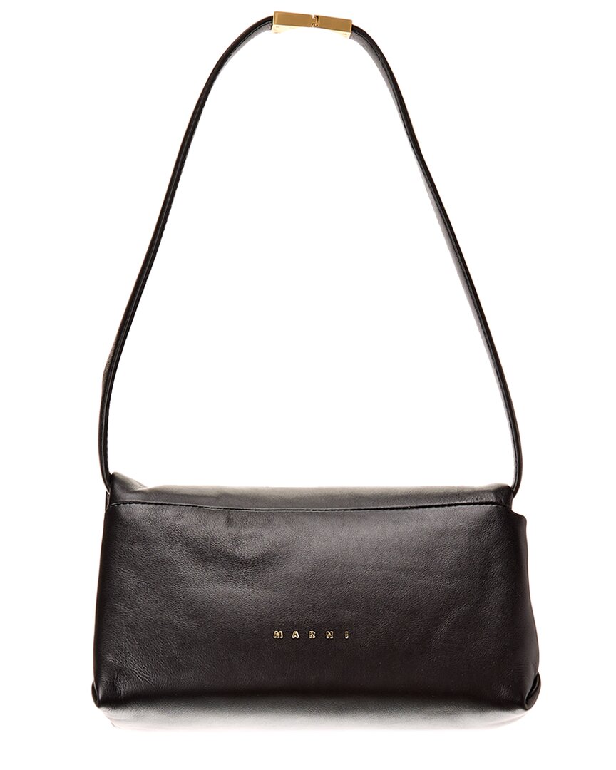 Marni Prisma Small Leather Shoulder Bag