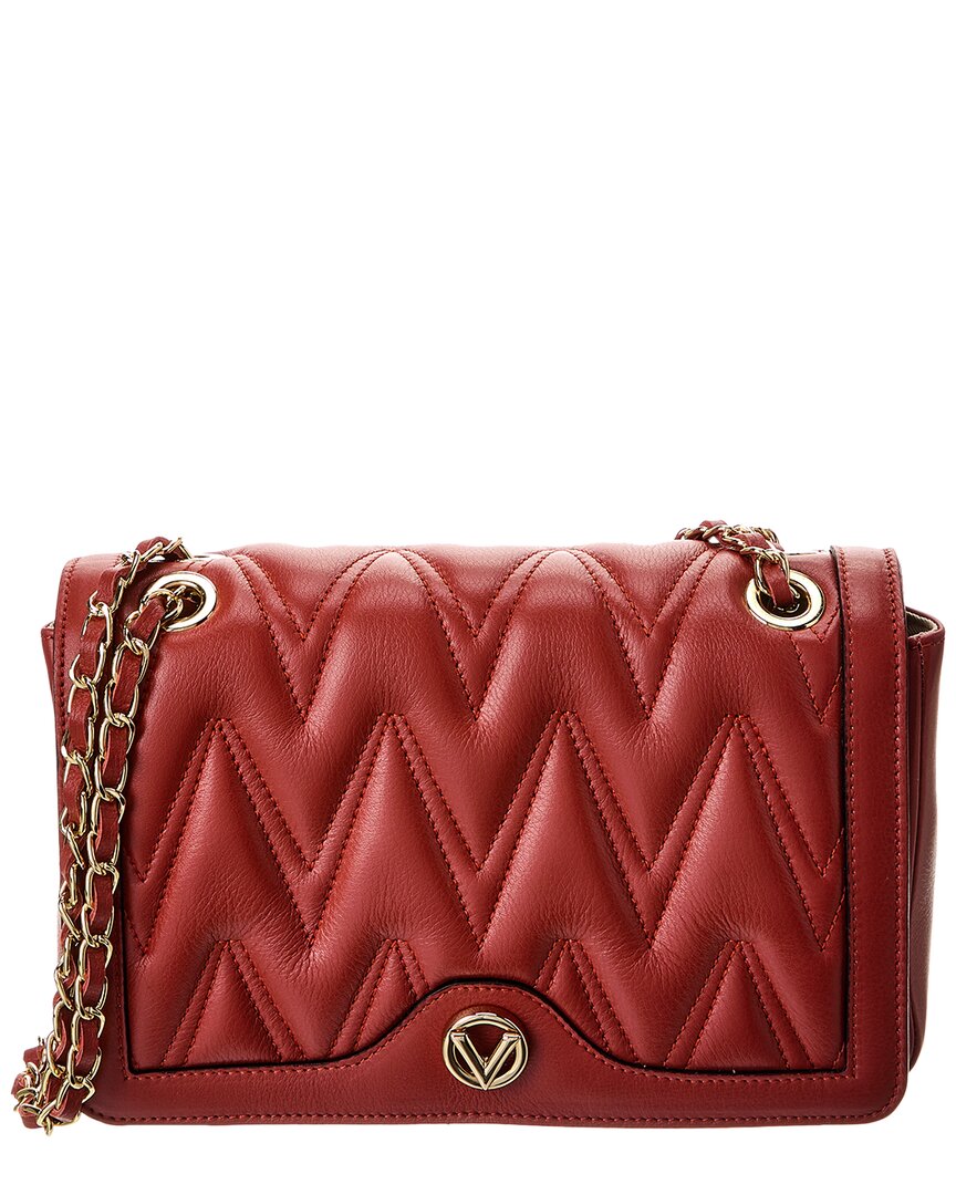 Valentino By Mario Valentino Auror Diamond Leather Shoulder Bag