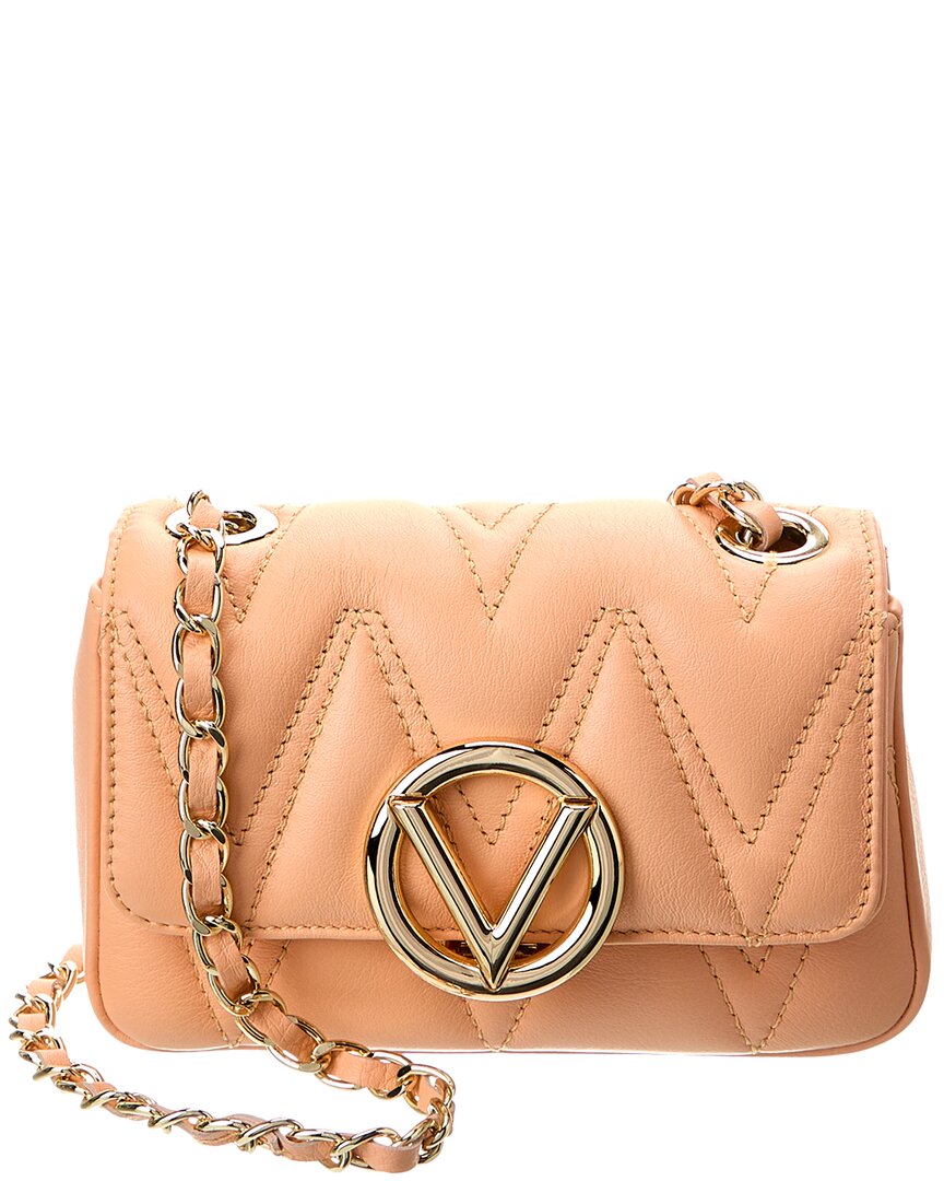 Valentino By Mario Valentino Chu Chu Diamond Leather Crossbody