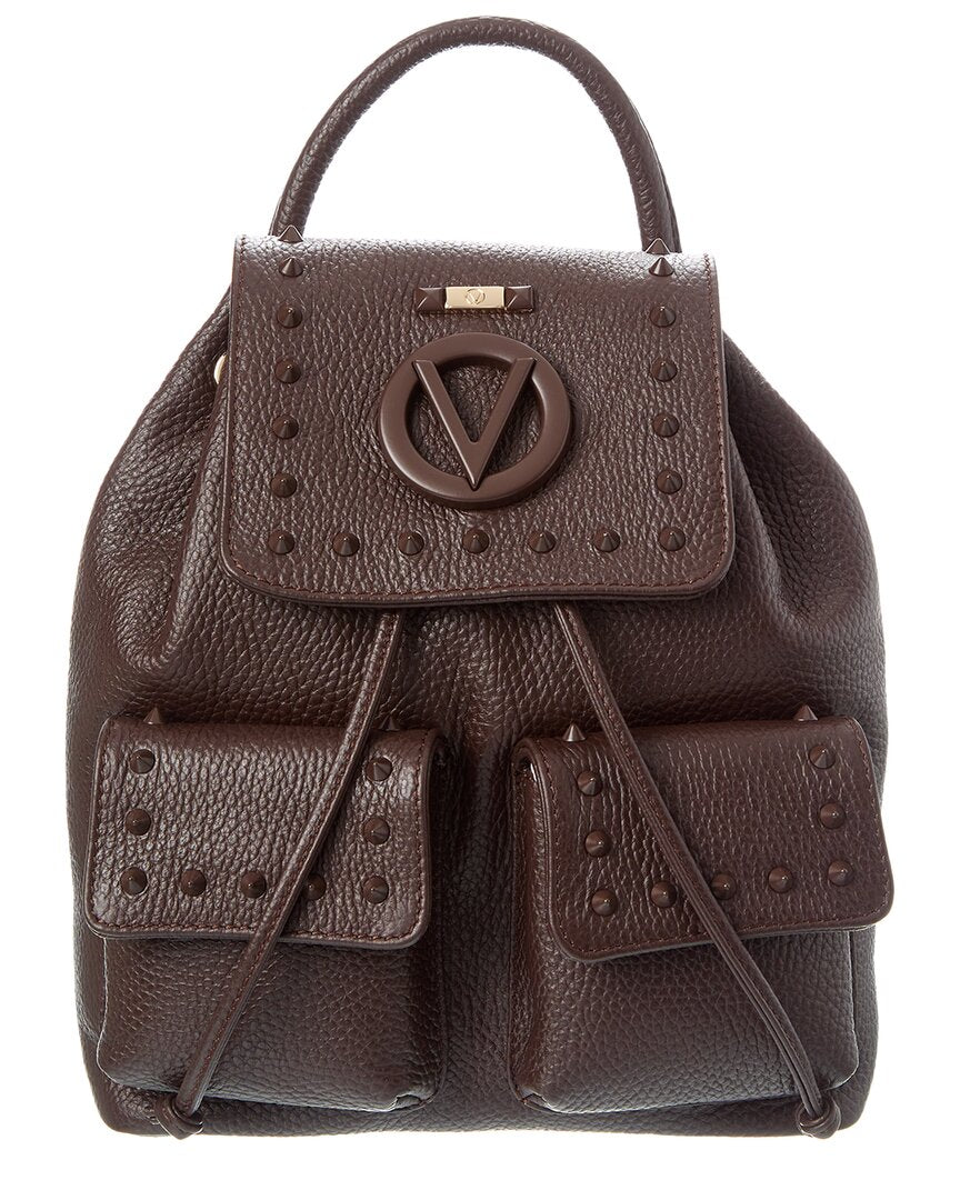 Valentino By Mario Valentino Abraham Preciosa Leather Backpack