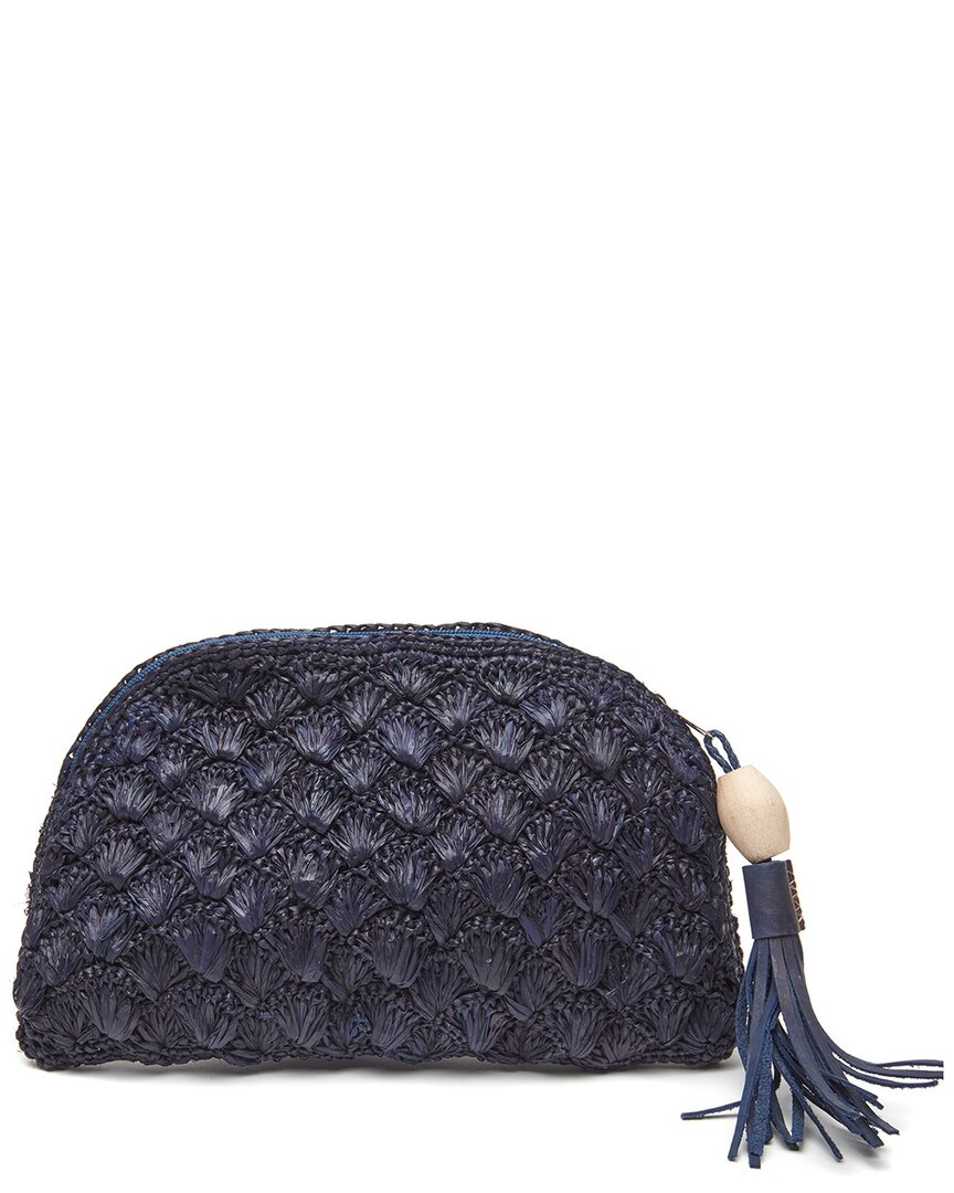 Mar Y Sol Cleo Raffia Clutch