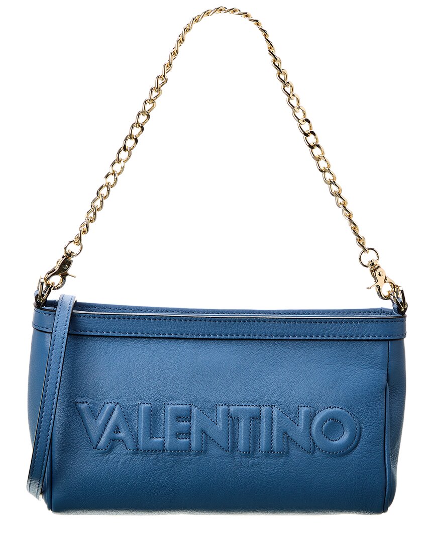 Valentino By Mario Valentino Celia Embossed Leather Shoulder Bag