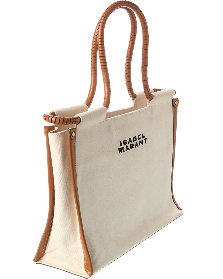 Isabel Marant Toledo Canvas & Leather Tote